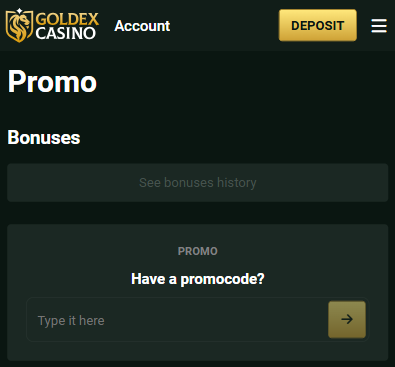 Benefits Of The Goldex Casino Promo Code